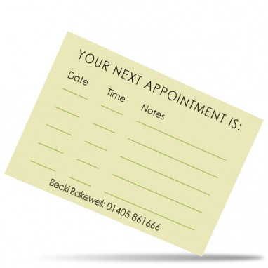 Appointment Cards