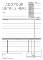 Service Invoice 01