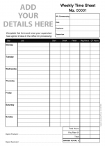 Time Sheet 01